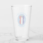 Personalisierter Tag des französischen Angels Bast Glas (Rückseite)