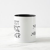 Personalisierter Tag des Hl. Patty "Luckiest Nurse Tasse (Zentrum)
