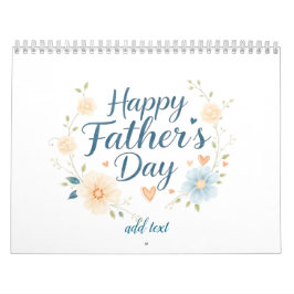 Personalisierter Tag des Vaters mit Quot Kalender