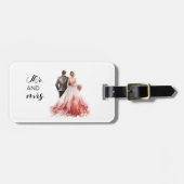 Personalisierter Tag für Hochzeitscoupons Gepäckanhänger (Vorderseite horizontal)