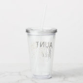 Personalisierter Tante-Cup Acryltrinkbecher (Rückseite)
