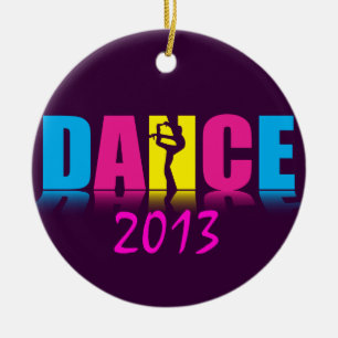 Personalisierter Tanz-Tänzer Keramik Ornament