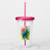 Personalisierter Tänzer Acryltrinkbecher (Vorderseite)
