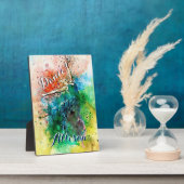 Personalisierter Tänzer Fotoplatte (Seite)