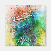 Personalisierter Tänzer Magnet (Vorne)