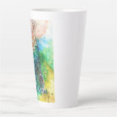 Personalisierter Tänzer Milchtasse (Vorderseite)