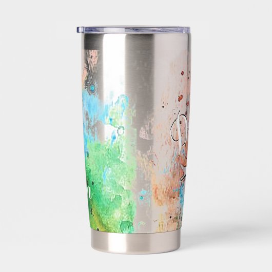 Personalisierter Tänzer Thermobecher (Rechts)