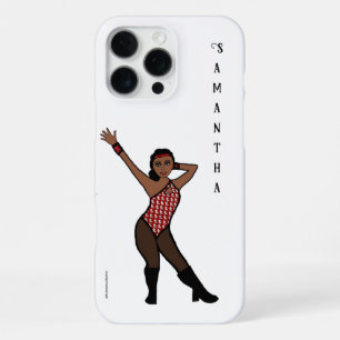 Personalisierter Tänzer Weißer Druck # 1 iPhone 16 Pro Max Hülle