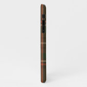 Personalisierter TARTAN Karierter handschriftliche iPhone Hülle (Linke Seite)