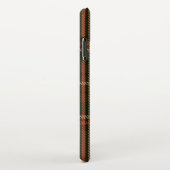 Personalisierter TARTAN Karierter handschriftliche iPhone Hülle (Rechte Seite)