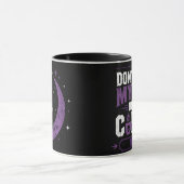 Personalisierter Tasse 'Don't Cross My Path Before (Zentrum)