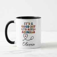 Personalisierter Tasse für Tierärzte, Maßgeschneid