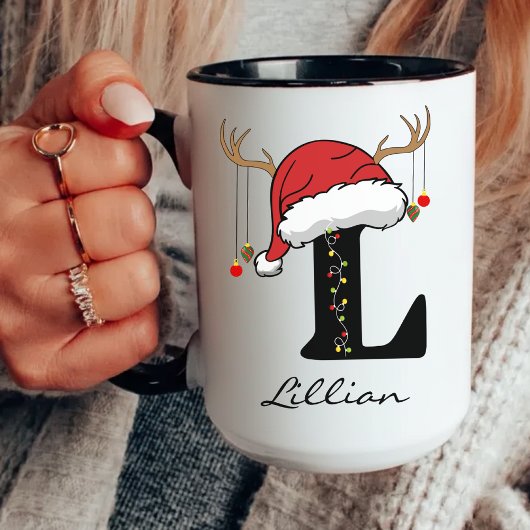 Personalisierter Tasse-Geschenk mit Monogramm Weih Tasse