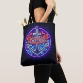 Personalisierter Tattoo Shop Nautical Neonsign Sty Tasche (Von Nahem)