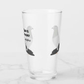 Personalisierter Tauben-Entwurf Glas (Links)