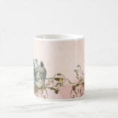 Personalisierter Taubenwirl von verzauberten Waldv Kaffeetasse (Mittel)