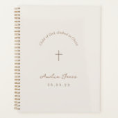 Personalisierter Taufplanner Planer (Vorderseite)