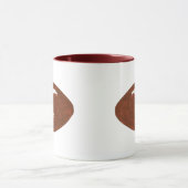 Personalisierter Teamname Ihre Tasse für Fußball (Zentrum)