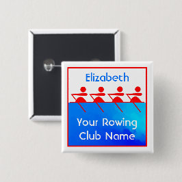 Personalisierter Teamruderclub Button