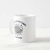 Personalisierter Tech-Becher mit individuellem Tex Kaffeetasse (Vorderseite Links)