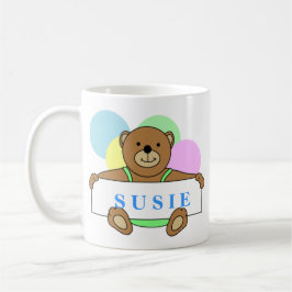 Personalisierter Teddy-Bärn-Entwurf Kaffeetasse