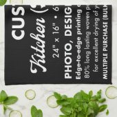 Personalisierter Tee, Küchentücher (Landschaft) (Gefaltet)