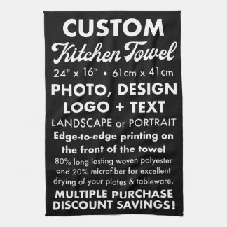 Personalisierter Tee / Küchentücher (Portrait)