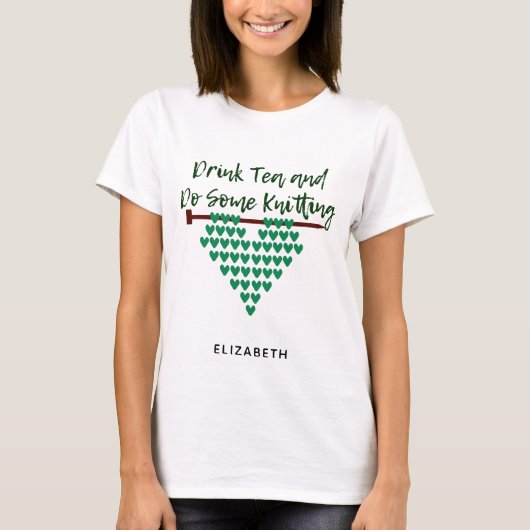 Personalisierter Tee trinken und ein bisschen stri (Vorderseite)