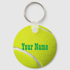 Personalisierter Tennis-Ball-Schlüsselanhänger Schlüsselanhänger