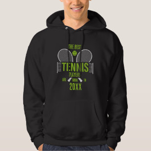 Personalisierter Tennis-Geburtsjahr-Name Geburtsta Hoodie
