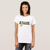 Personalisierter Tennis-T - Shirt (Vorne ganz)