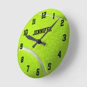 Personalisierter Tennisball rund um die Uhr (Winkel)