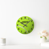 Personalisierter Tennisball rund um die Uhr (Zuhause)