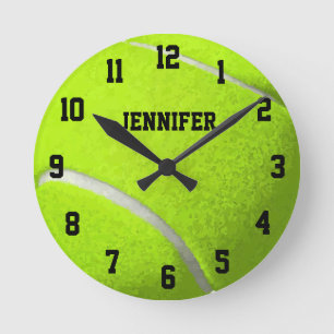 Personalisierter Tennisball rund um die Uhr