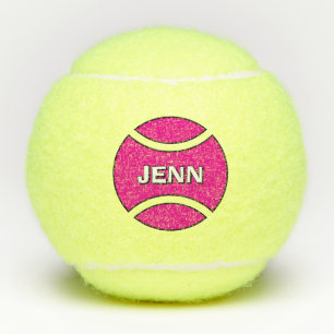 Personalisierter Tennisball-Sportlogo für Spieler Tennisbälle