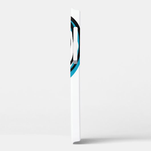 Personalisierter Tennisschläger mit Monogramm iPho Case-Mate iPhone Hülle (Rückseite / Links)