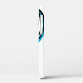 Personalisierter Tennisschläger mit Monogramm iPho Case-Mate iPhone Hülle (Rückseite / Links)