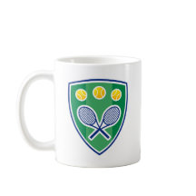 Personalisierter Tennistassen-Kaffeebecher