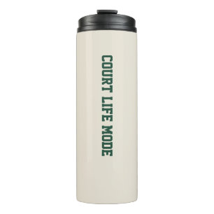 Personalisierter Tennistravel-Mug – Court Life-Mod Thermosbecher