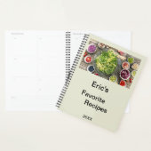 Personalisierter Terminplaner Rezeptbuch Planer (Anzeige)
