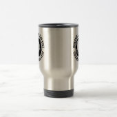 Personalisierter Text 15oz. Weißer Custom 8 Ball Reisebecher (Mittel)