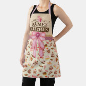 Personalisierter Text, Aquarellkuchen und Nachtisc Schürze (InSitu)