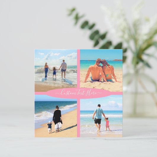 Personalisierter Text der Liebe für benutzerdefini (Stehend Vorderseite)