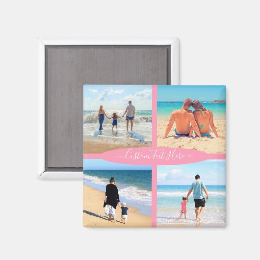 Personalisierter Text der Liebe für benutzerdefini Magnet (Vorderseite/Rückseite)