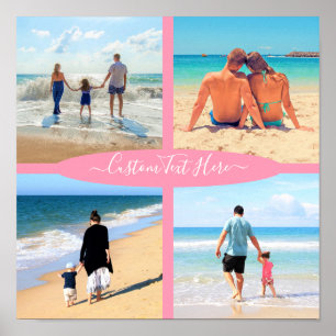 Personalisierter Text der Liebe für benutzerdefini Poster