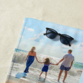 Personalisierter Text der Liebe für benutzerdefini Strandtuch (Beispiel)