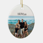 Personalisierter Text für Bilder Keramik Ornament (Rechts)