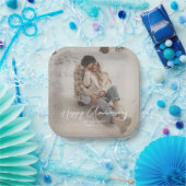 Personalisierter Text für das Foto eines benutzerd Pappteller (Party)