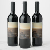 Personalisierter Text für das Foto eines benutzerd Weinetikett (Flaschen)