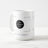 Personalisierter Text für die Markenbezeichnung fü Kaffeetasse (Vorderseite Links)